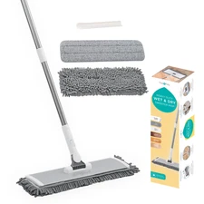 True & Tidy Heavy Duty Wet and Dry Sweeper Dust Mop
