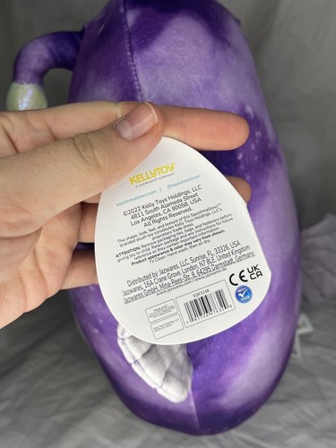 Peluche douce Easton The Lantern Angler Fish 12" Squishmallow rare ! Avec étiquette ! - Photo 6/7