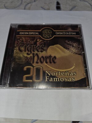 Los Tigres Del Norte - 20 Norteñas Famosas (2002) Nuevo Sellado