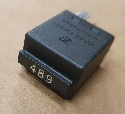 VW GOLF AUDI SEAT SKODA BLACK 4 PIN RELAY ECU 489   6Q0951253