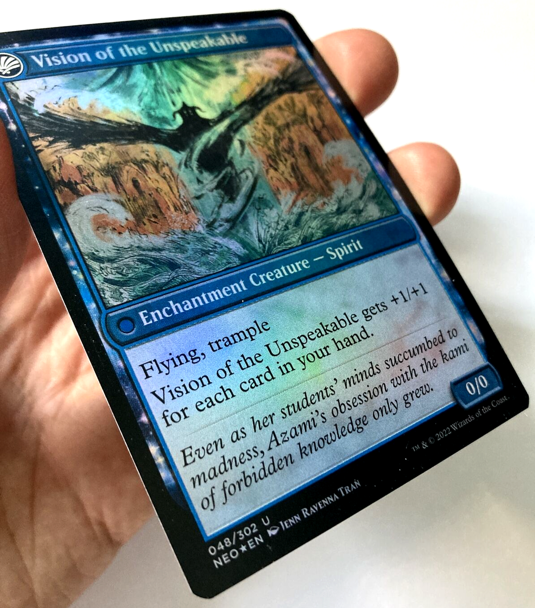 MTG Behold the Unspeakable Vision of the Unspeakable *FOIL