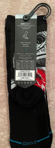 NWT Stance Star Wars Manga Vader Kids Crew Height Socks Youth Large 3-5.5 - Picture 3 of 3