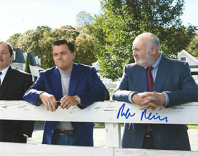 ROB REINER 'THE WOLF OF WALL STREET' MAX BELFORT SIGNED 8X10 PICTURE *COA 