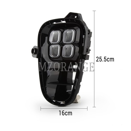 DRL Daytime Running Fog Light Lamp For Kia Rio 2018 2019 Turn Signal Replacement - Picture 2 of 12