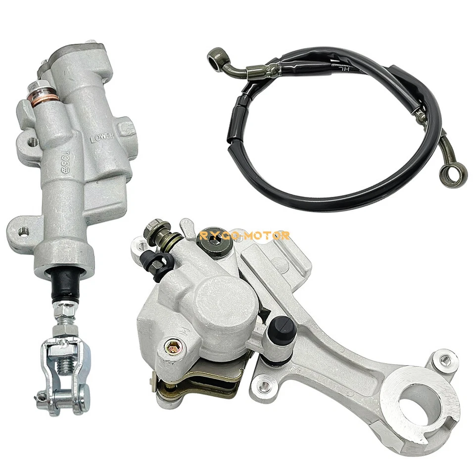 Manguera de cilindro maestro de pinza de freno trasero para Yamaha YZ125 YZ250 YZ450F 2003-2005 Foto 2 de 4