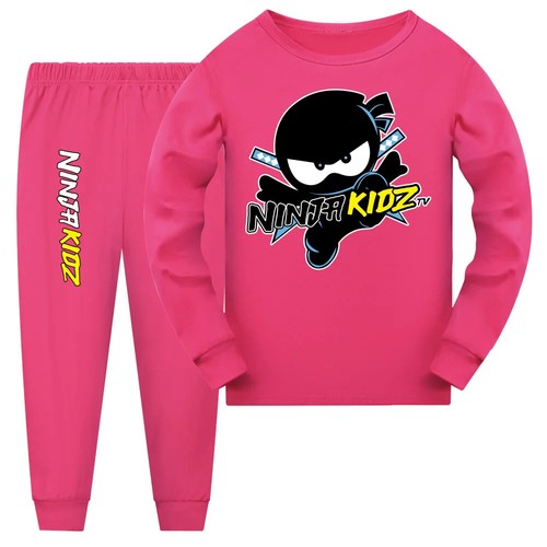 Sleepwear Kids NINJA KIDZ Pajamas Pajamas Sets Boys Girls Pyjamas Nightwear - Picture 43 of 59