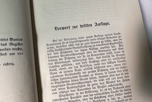 GOETHE'S FAUST 1926 GERMAN LANGUAGE EDITION - Picture 7 of 15