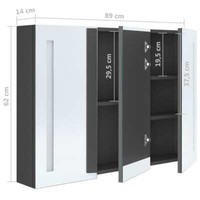 Spiegelschrank Badezimmerschrank Led Beleuchtung Badspiegel Badschrank Spiegel