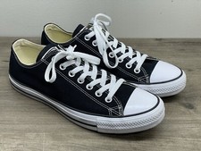 Converse Chuck Taylor All Star Men  s 9 Women  s 11 Black White Shoes Athletic