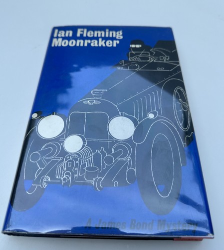 Moonraker IAN FLEMING Macmillan Hardcover w/ DJ Scarce US Printing dated 1955 - Picture 2 of 9