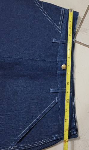 New VTG Toughskins Union Made Utility Jeans 34"×34 Carpenter Painter Blue Denim - Picture 13 of 13