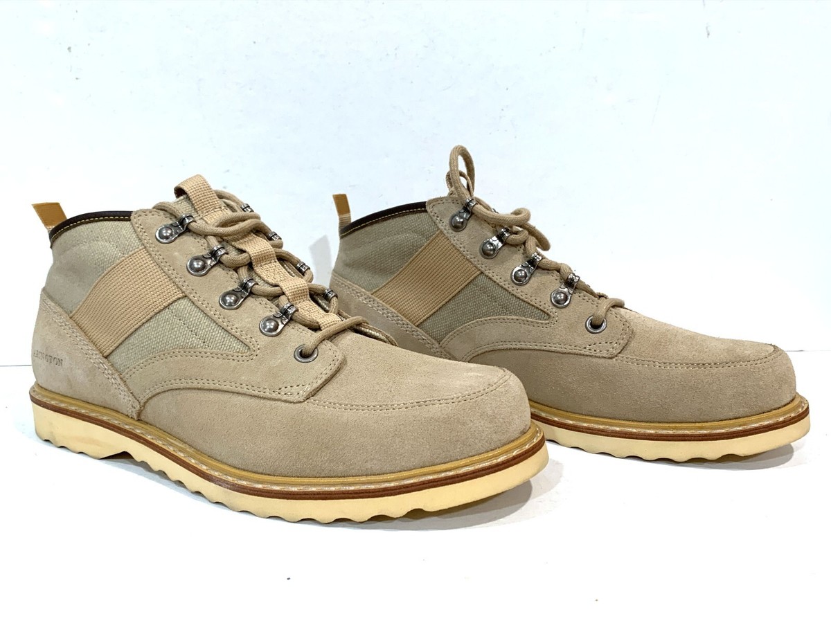 NEW TIMBERLAND ABINGTON MEN'S DESERT TAN SAND LEATHER MOC TOES