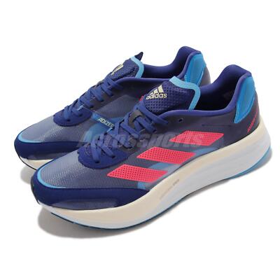 adidas Adizero Boston 10 M Indigo Blue Men Road Running Marathon Shoes GY0926