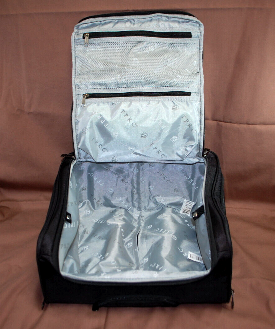 TPRC 16" Rolling Underseat CarryOn Luggage Bag Black M5053 eBay