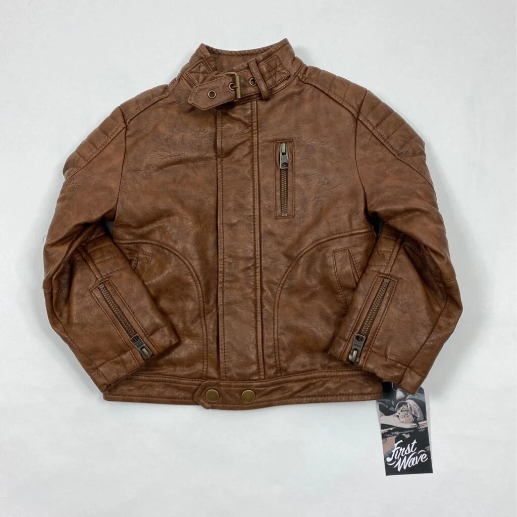 Girls faux leather jacket online