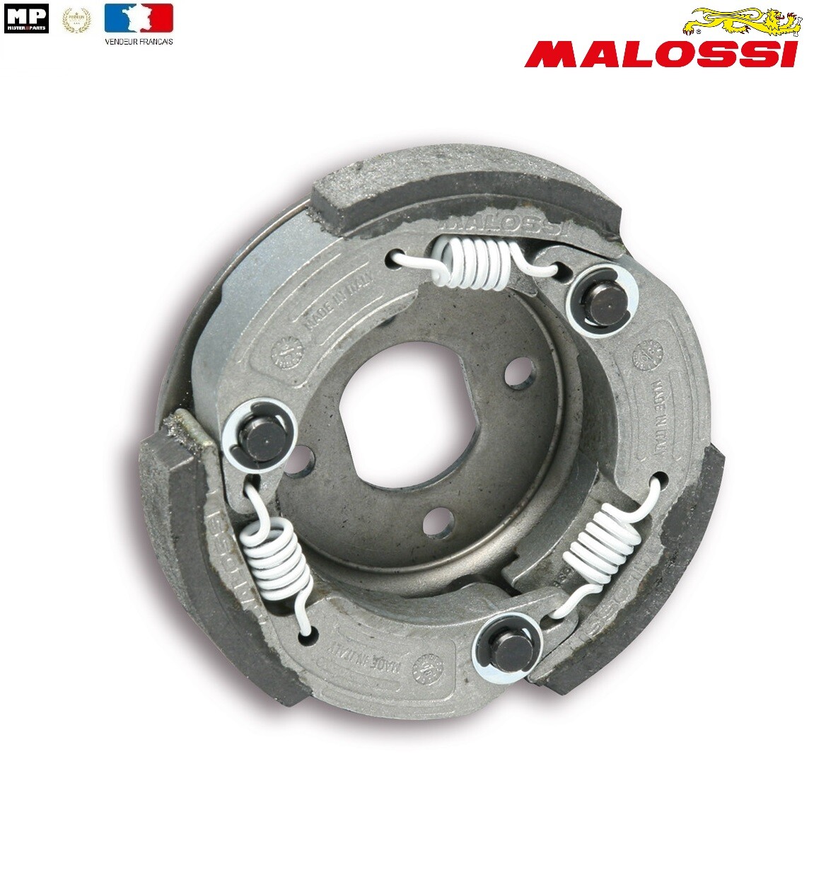 Embrayage MALOSSI Fly renforcé de 107mm pour optimiser le démarrage du PIAGGIO Zip 50