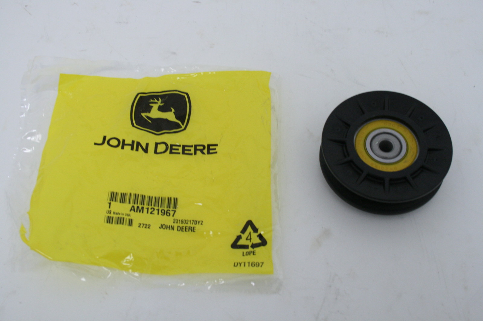 Genuine John Deere VBelt Idler AM121967 LT180 LTR180 LT190 LT150 LT155