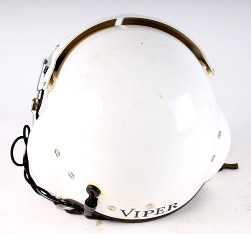 Original USAF Helicopter Pilot Gentex SPH-4 Flight Helmet With Mic Visor X-Large - Picture 7 of 22