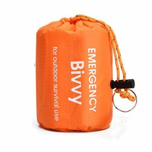 Waterproof Lightweight Emergency Sleeping Bag Bivy Sack - Survival Blanket Bags - Picture 12 of 12