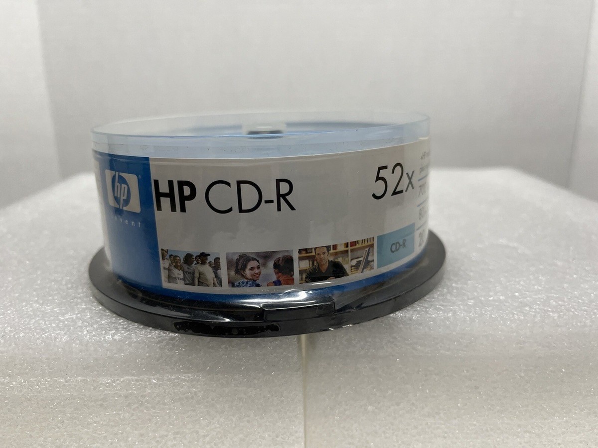 HP CD-R 52X 700 MB/80 Min Sealed Pack Of 100 Discs | eBay