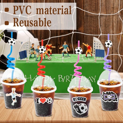 232Pcs Soccer Party Favors, Soccer Party Supplies for Kids, Soccer Theme Birt... - Picture 6 of 7