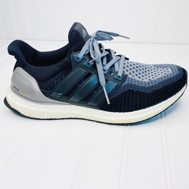 Women's Adidas Ultra Boost 2.0 Core Black Grey Knit Size 10 Sneakers | eBay