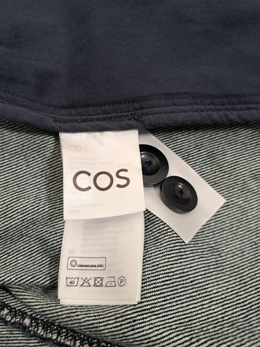 COS Indigo Blue Safari Utility Denim Jacket Long Sleeve BNWT Women's 32 / UK 6 - Picture 20 of 24