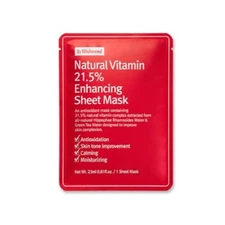 [By Wishtrend] Natural Vitamin 21.5 Enhancing Sheet Mask 23ml (1 Sheet)