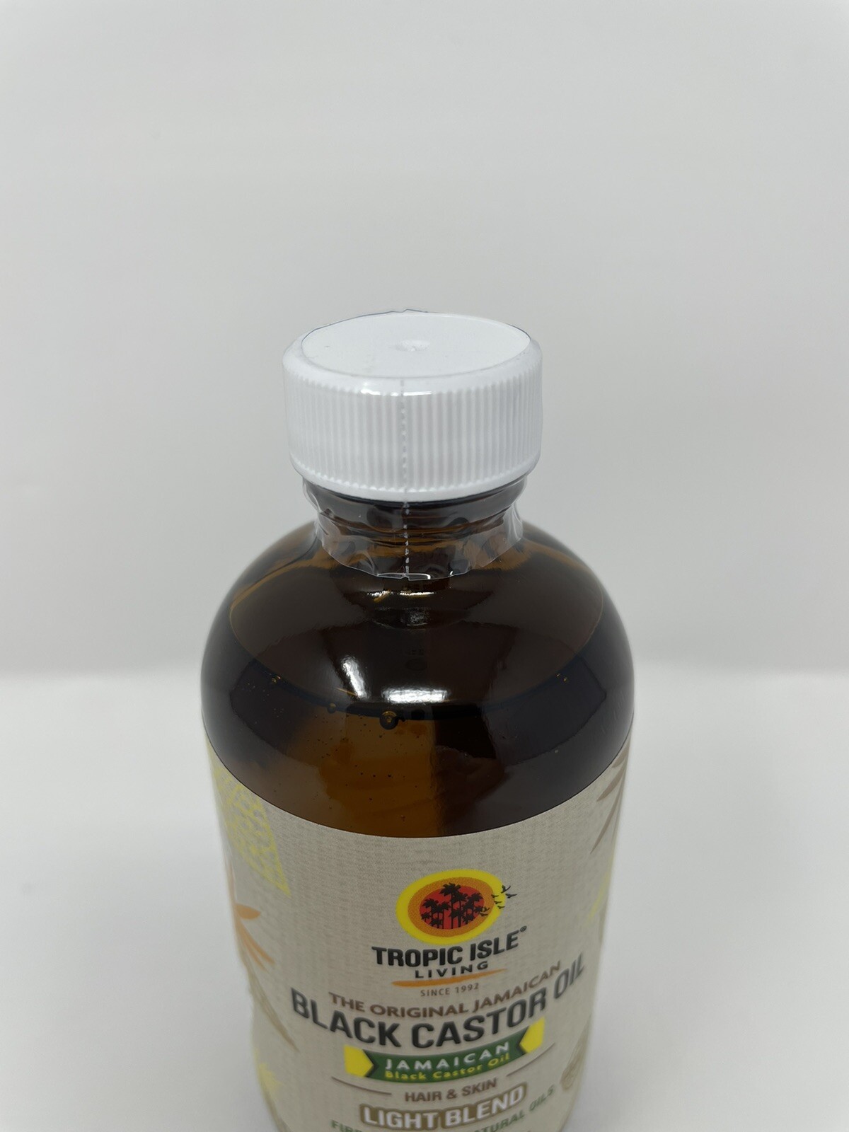 Tropic Isle Living Black Castor Oil Hair & Skin Light Blend 4oz Lot Of 2