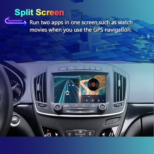 Android 14 Für Buick Regal Opel Insignia 2014-16 Autoradio Navi RDS CarPlay DAB+ - Bild 10 von 18