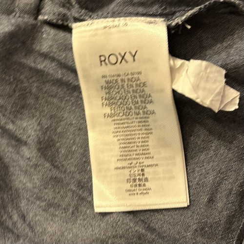 Roxy Girls Blue Pinafore Chambray Pleated Dress Surf Skater Size4 - Picture 7 of 8