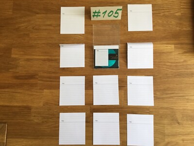 10 Stück Minidisc  Minidisk Ersatz Einleger (2 Falten, 2 Seiten Drucken)-#105