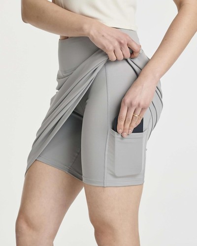 3 Pack Women's 20" Golf Skorts – Knee Length Athletic Skirts with Pockets - Picture 8 of 69