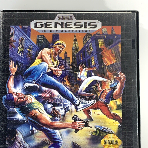 Streets of Rage (Sega Genesis, 1991) Game And Case - Tested and Working - Picture 23 of 24