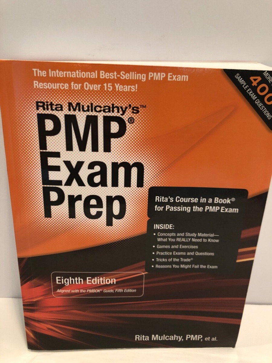 PMP Exam Prep, Eighth Edition Excellent Condition 9781932735659 | eBay
