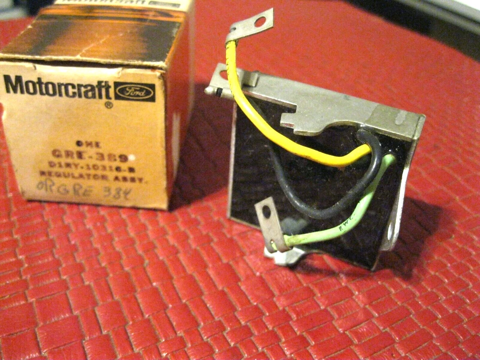 Regulador alternador Mercury Capri 1971-1974 NOS, tipo Lucas Foto 2 de 2