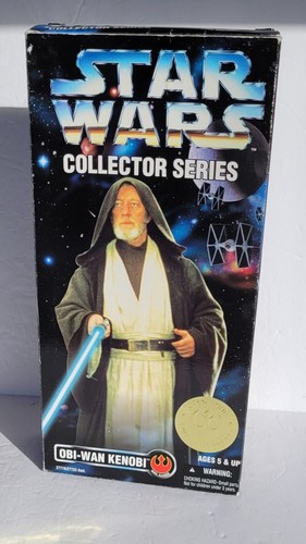 Figura de acción Star Wars Obi Wan Kenobi 12" Kenner 1996 Collector Series nueva en caja - Imagen 1 de 5