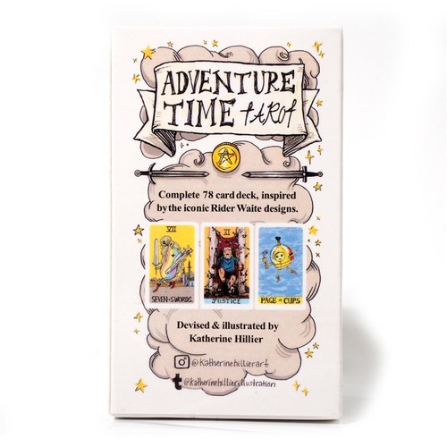 Adventure Time Tarot Deck 78pcs Adventure Cards Book English Edition Tarot Decks - Picture 10 of 12