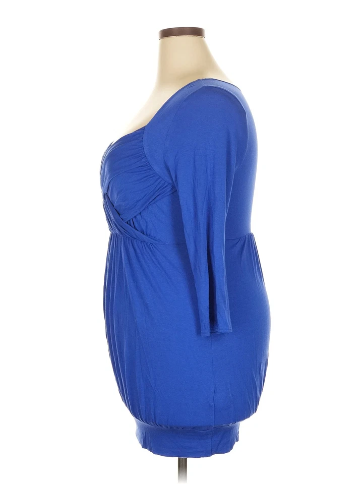 Mai Tai Women Blue Kimono 2X Plus - Image 4 of 4