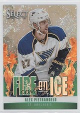 2013-14 Panini Select Fire on Ice Stars Green Prizm 3/25 Alex Pietrangelo 0a1