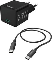 Hama 201623 Mini-Ladeset USB-C LadegeräT 25W Pd Netzteil Quick Charge 3.0