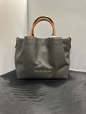 Dooney Bourke City Barlow Bag Gray Large Bag