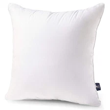18x18 Pillow Insert - Throw Pillow Insert with 100% Cotton Cover - 18 Inch Sq...