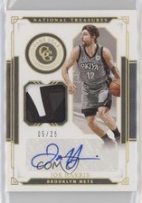 2020 Panini National Treasures Game Gear Prime 5/25 Joe Harris #GG-JHR Auto 0rc7