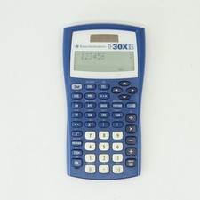 Texas Instruments TI - 30X IIS Scientific Calculator Blue Solar - Powered