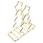 Table Napkin Holder: Christmas Tree Star Hollow Napkin Stand For Paper Towels