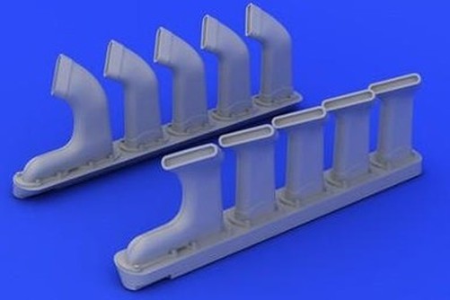 Eduard 632066 1/32 Mosquito Mk. VI Exhaust Stacks for TAM (Resin)