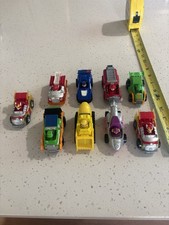 Nice Lot of 9 PAW Patrol Pups Diecast Toy Cars Vehicle Free Ship in USA