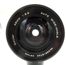 VIVITAR 28MM F2.5 AUTO WIDE-ANGLE LENS FOR MI...