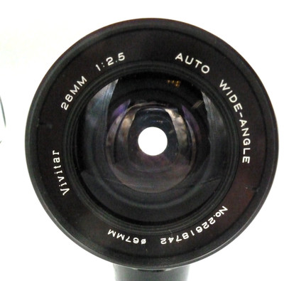 VIVITAR 28MM F2.5 AUTO WIDE-ANGLE LENS FOR MINOLTA MD MOUNT -99
